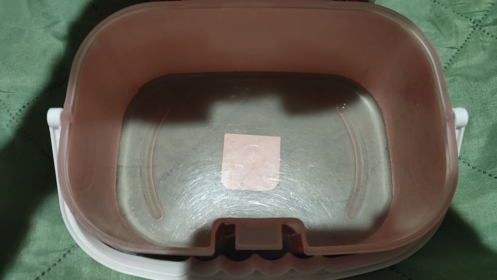 Zestaw pojemników kuferków na drobiazgi świnki różowe