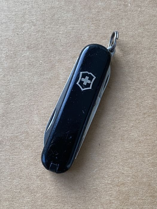 Колекційний Victorinox classic SD чорний мультитул Вікторінокс класік