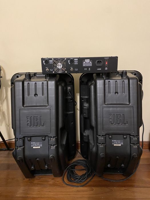 Kolumny JBL EON 1500 plus końówka mocy PULSC 500, okazja!!!