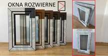 WYSYŁKA! Nowe OKNO R 535x865 ciemny/złoty dąb, orzech, antracyt, mahoń