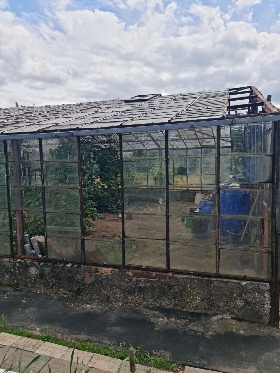 Konstrukcja wiaty 15x7m