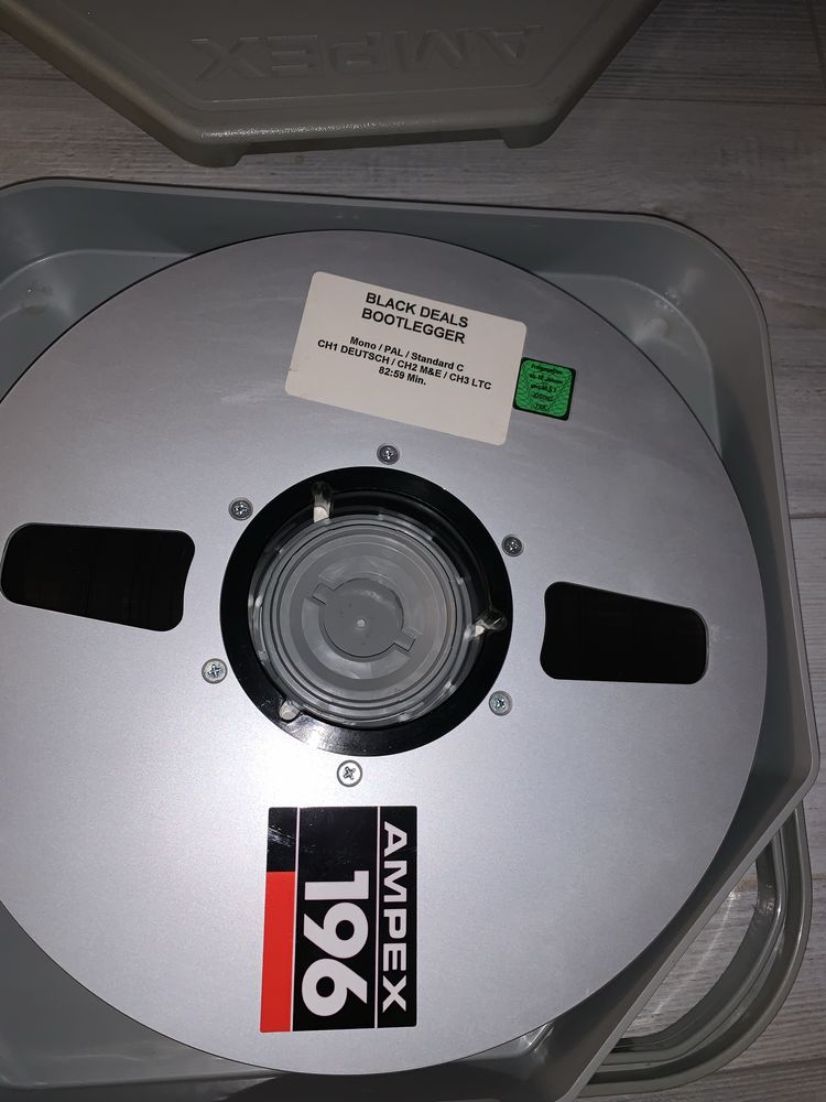 Tasmy Ampex  Szpule