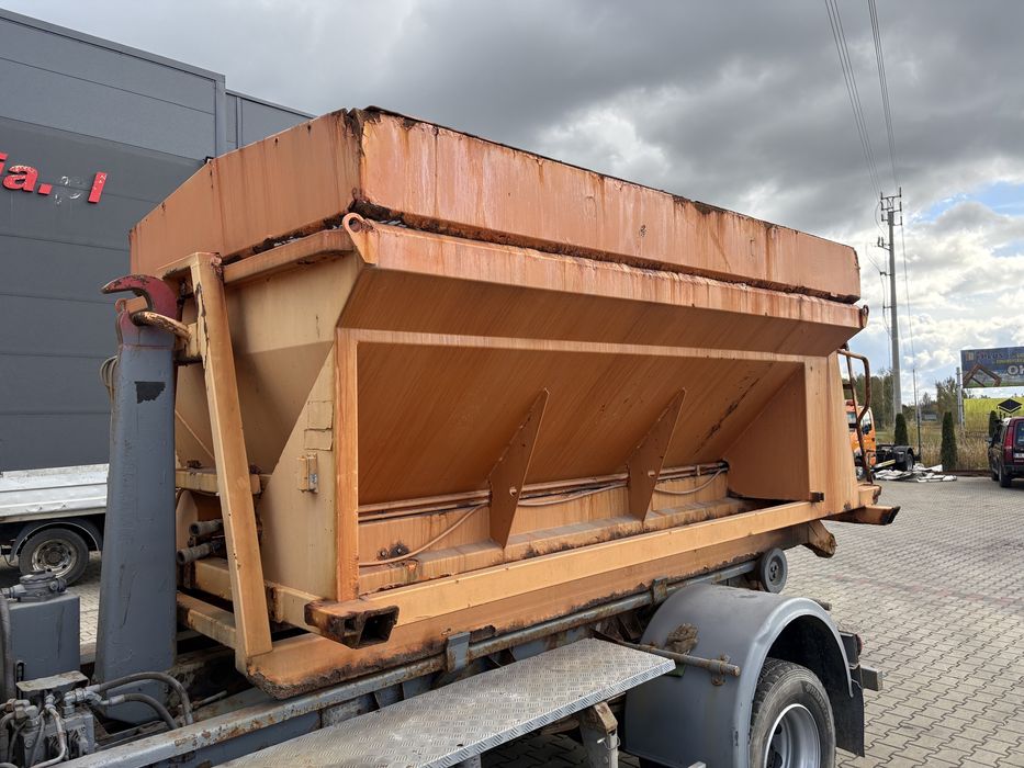 Solarka Schmidt na taśme  + pług snieżny + sterownik / zabudowa hakowa