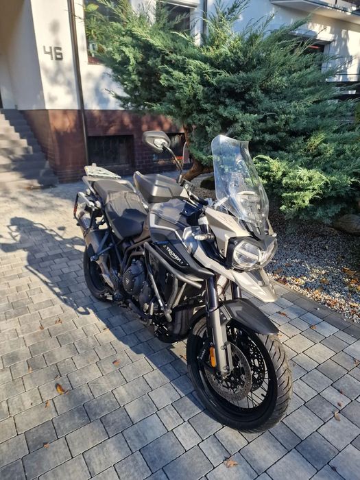 Triumph Tiger Pierwszy właściciel, nowe opony, komplet kufrów