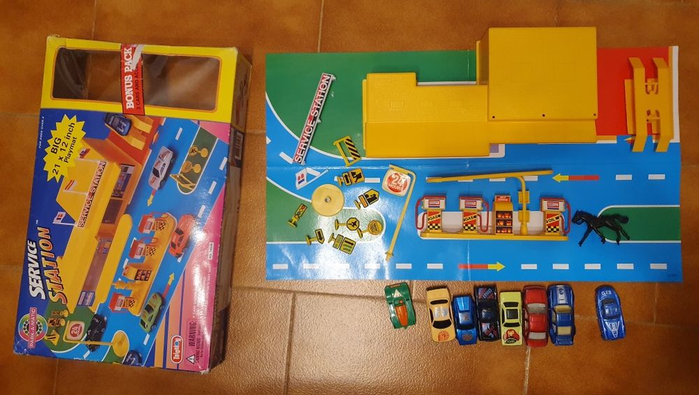 Estação de gasolina brincar