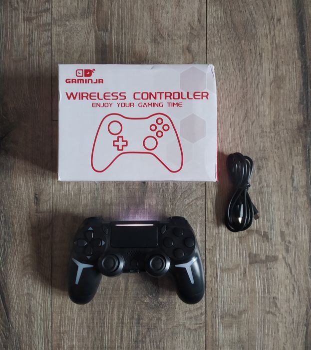 Pad PS4 Nowy Czarny Bezprzewodowy Wysyłka OLX Gwarancja