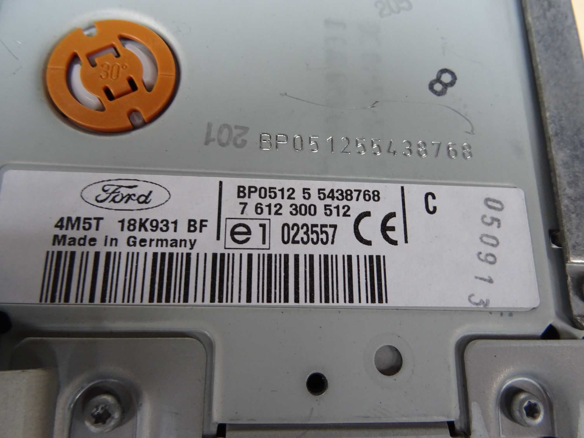 Radio Ford Focus Mk2 C-Max Mk1