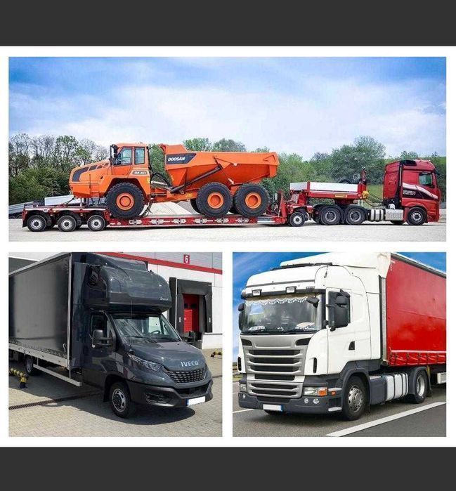 **USŁUGI TRANSPORTOWE Bus Solo TIR Niskopodwozie Kraj Międzynarodowy**