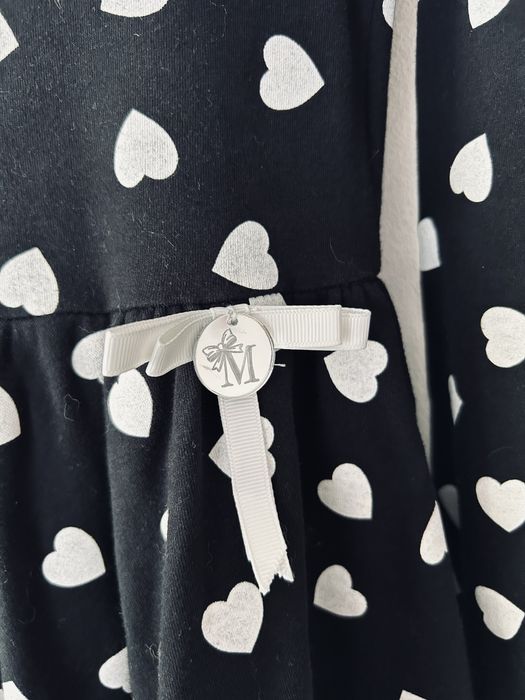 Sukieka dla dziewczynki w serduszka rozmiar 146/152 cm