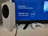Konsola Xbox Series S 512gb SSD, pad, gry