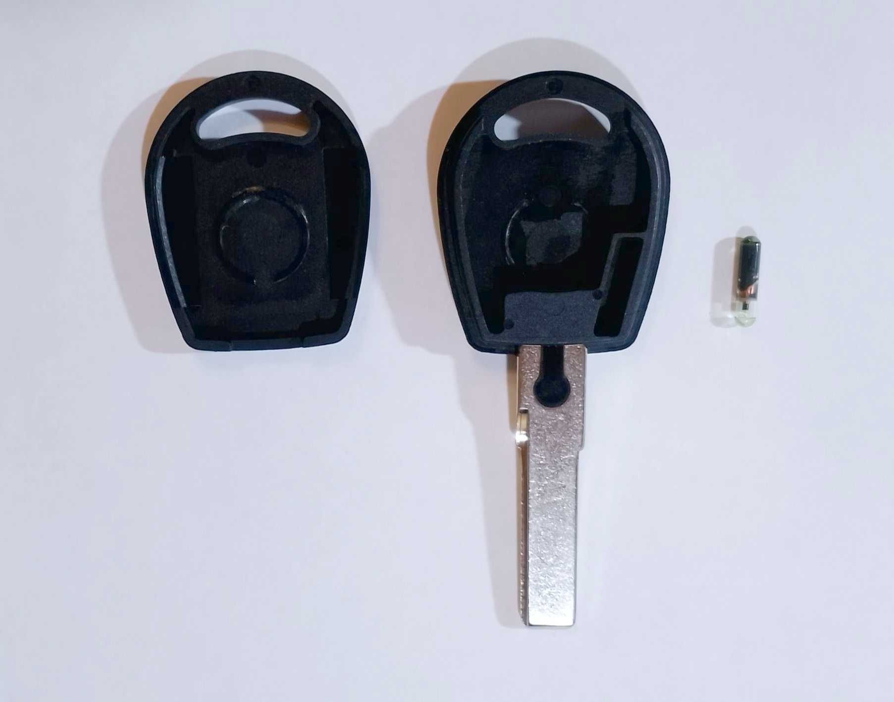 Заготовка ключ Skoda HU66 + ID48 авто Volkswagen Audi Seat дубликат