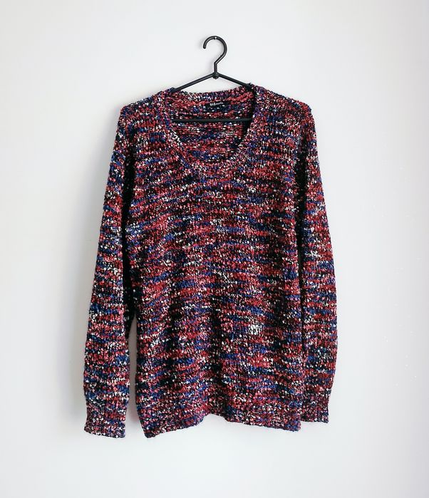 Sweter damski kolorowy L XL
