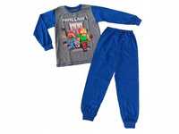Piżama bawełniana bluzka spodnie 146 Minecraft
