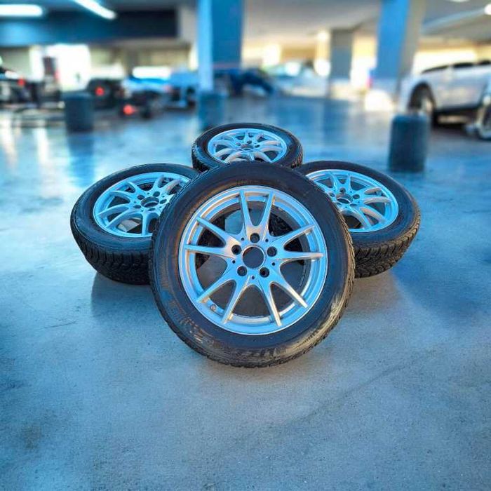 Koła zimowe 5x112 Alufelgi VW Skoda Mercedes Zima 205/55R16