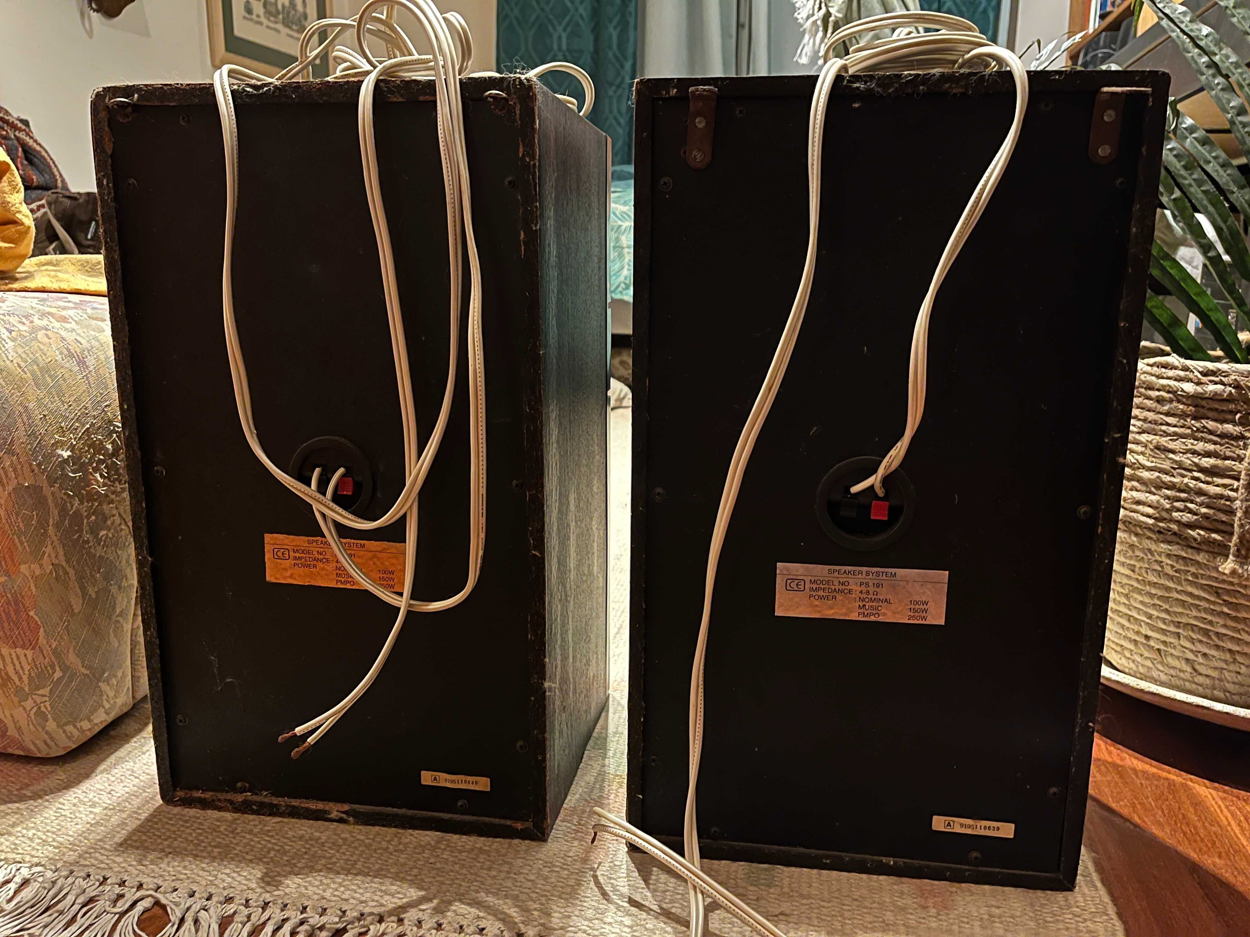 Colunas Clatronic Three Way Speaker System PS 191 100W