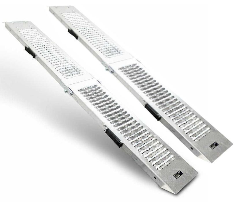 RAMPY ZAŁADUNKOWE najazdowe stalowe składane 400kg 180cm komplet 2 szt