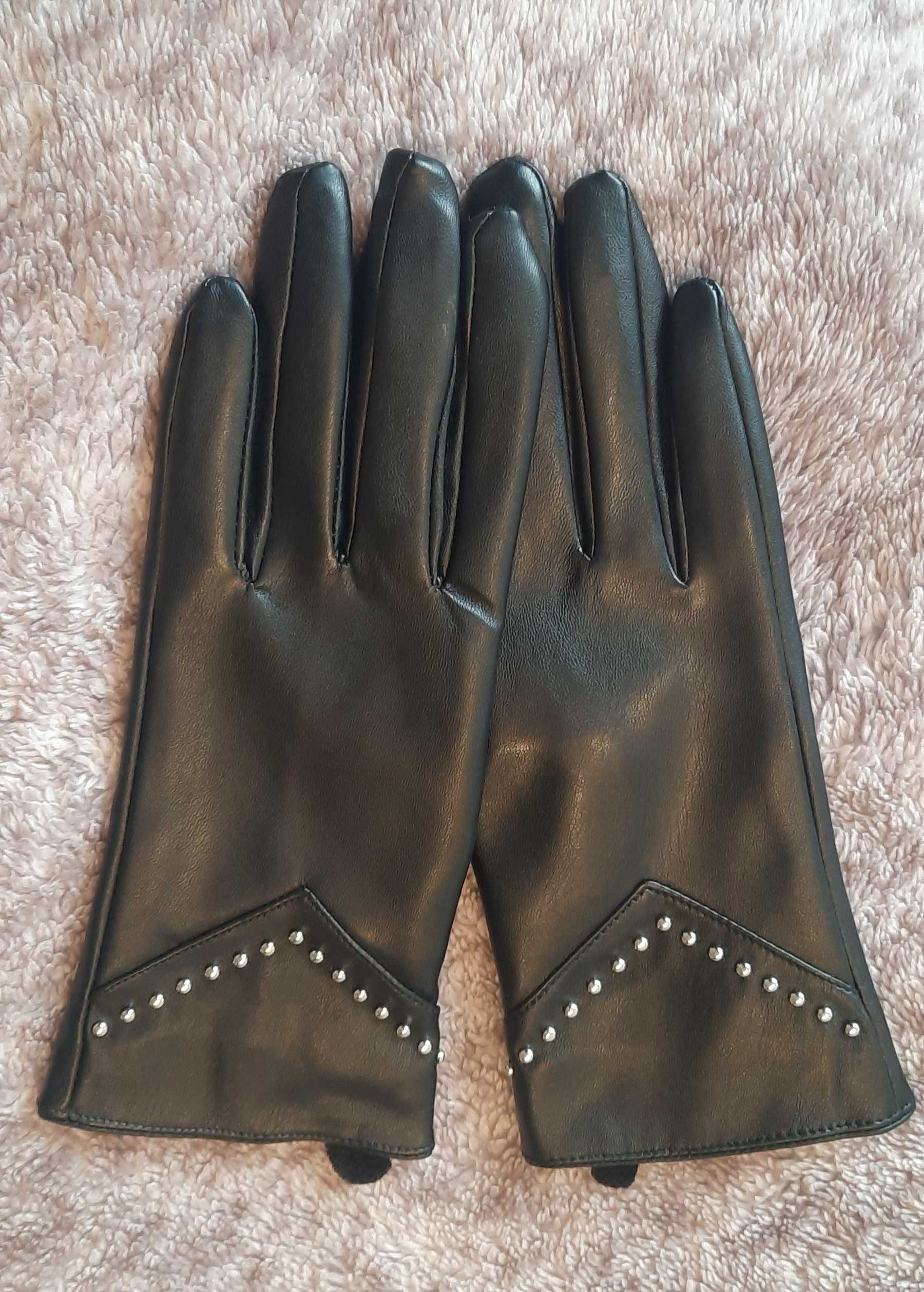 Luvas pretas de senhora novas