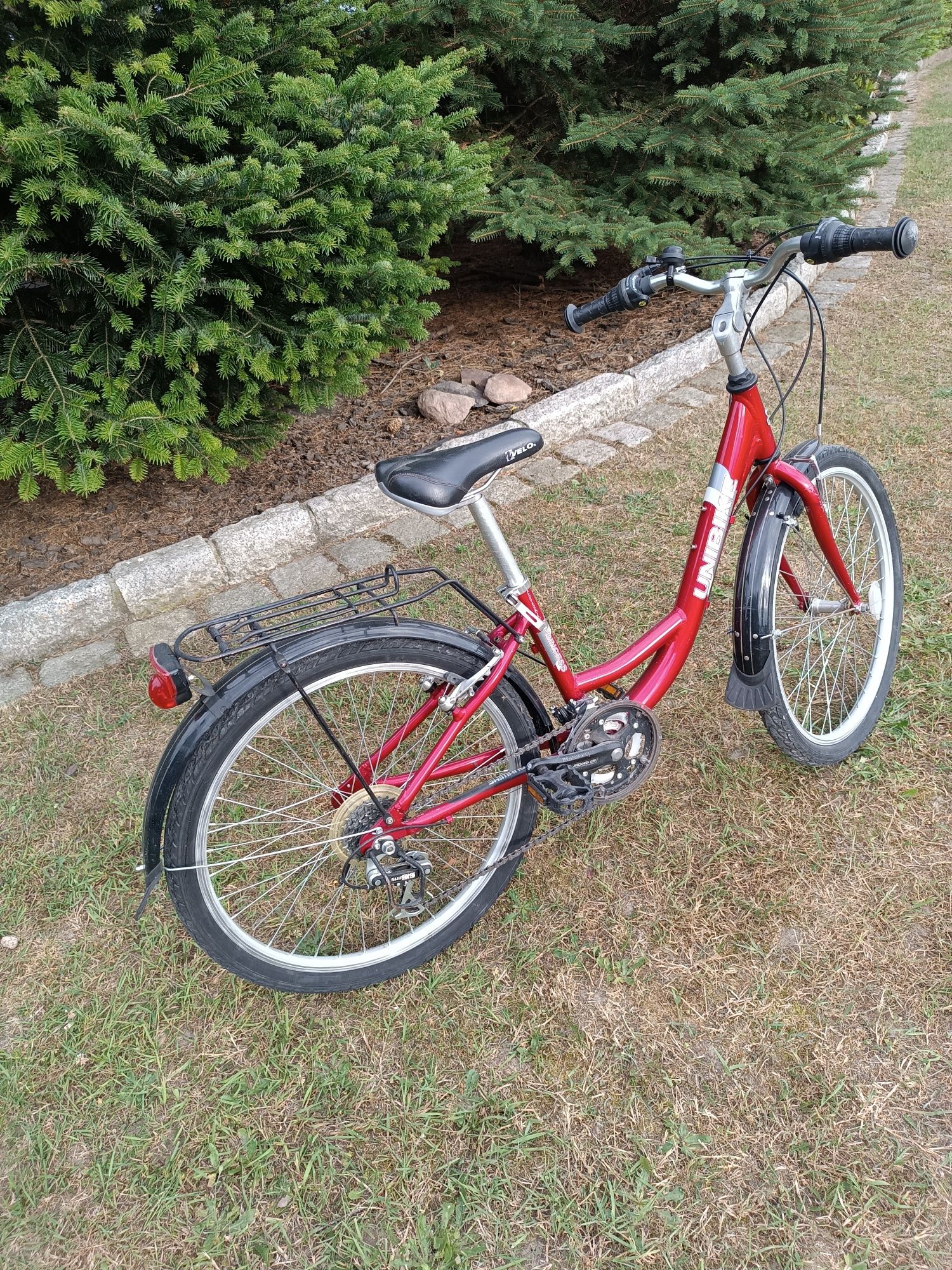Rower 2szt w kpl. Unibike i Active Shark koła 24"i