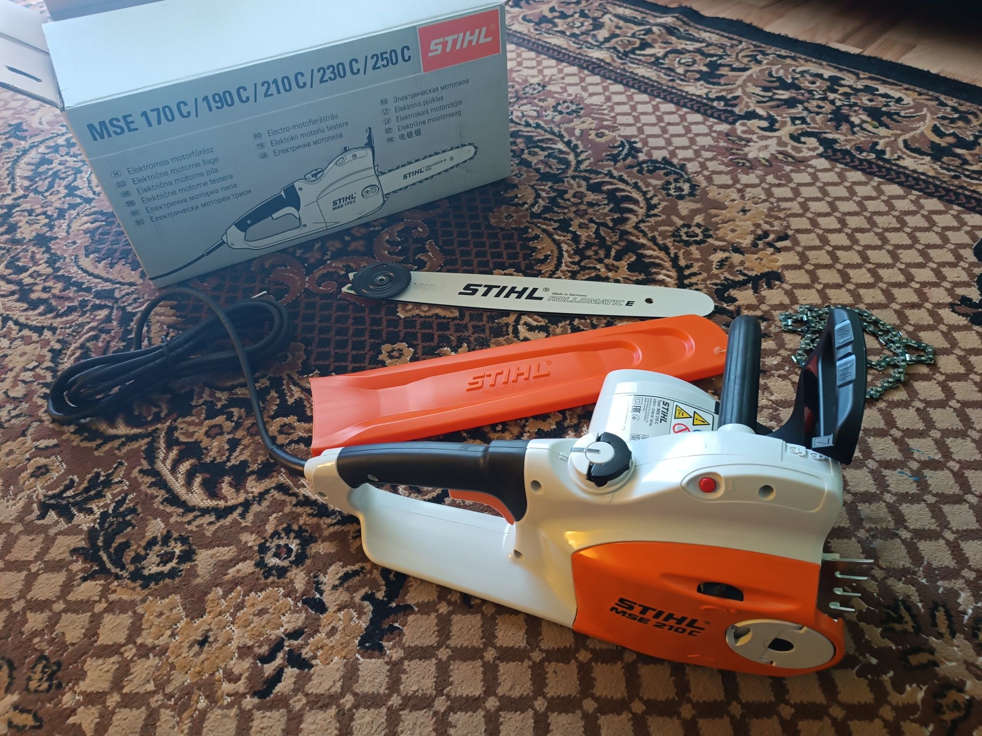 Електропила stihl mse 210 c