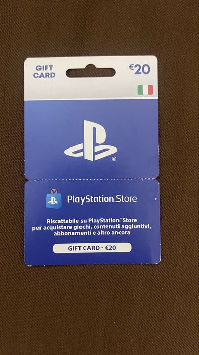 Play Station Gift Card 20 євро