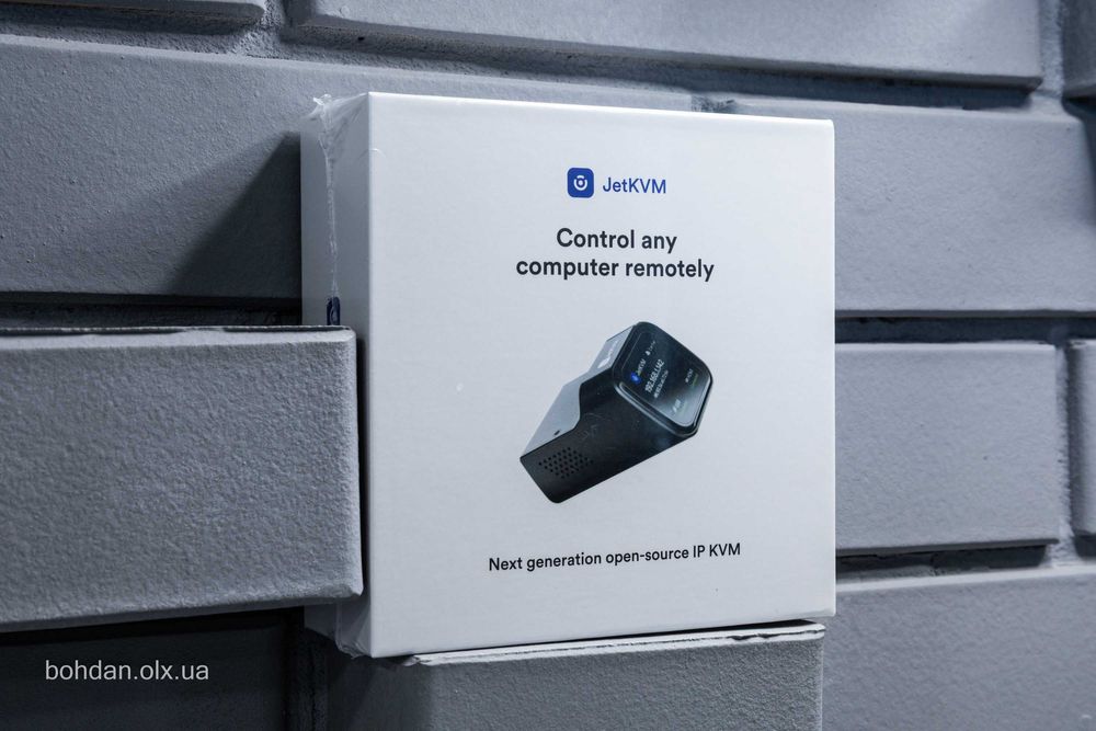 JetKVM - пристрій для віддаленого керування комп'ютерами