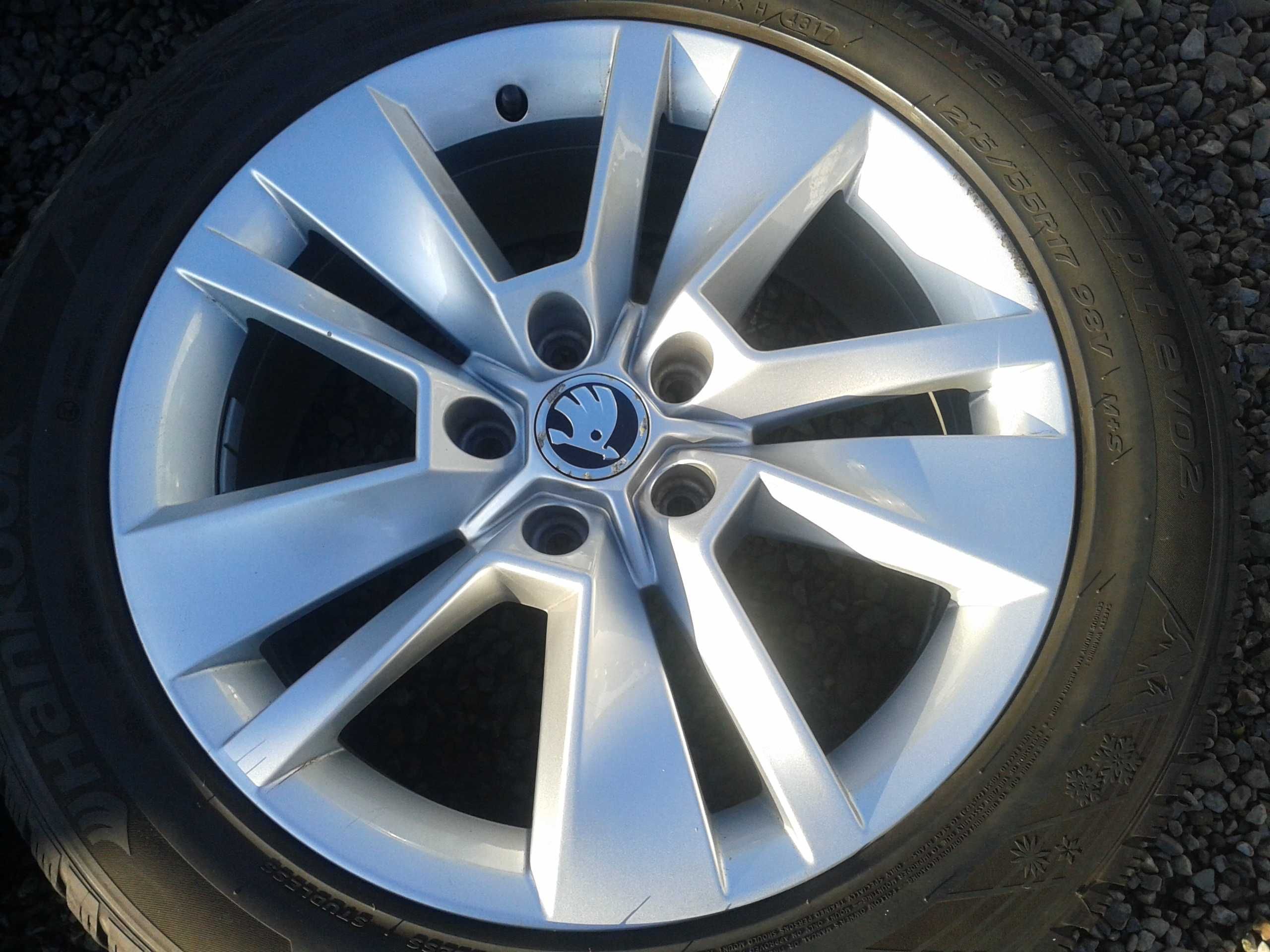 oryginalne felgi r17 skoda octavia superb karog kodiaq mielec yeti 7j
