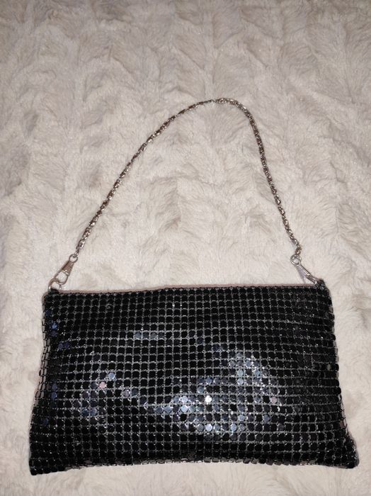 Вечірня сумочка клатч зі штучного шовку