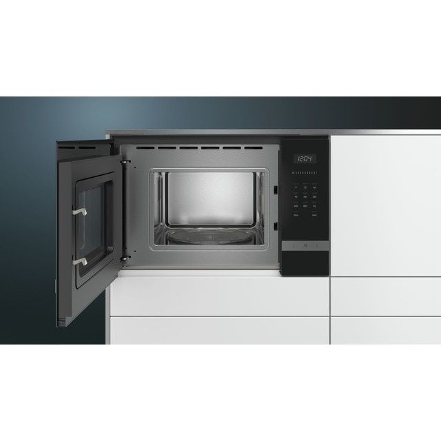 Micro-ondas de Encastre Siemens iQ500 BF525LMS0 800W 20 Litros Inox