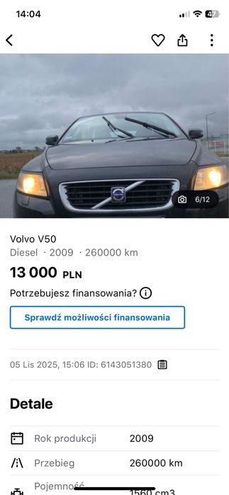 Samochod Volvo w dobrym stanie,przeglad wazny rok,