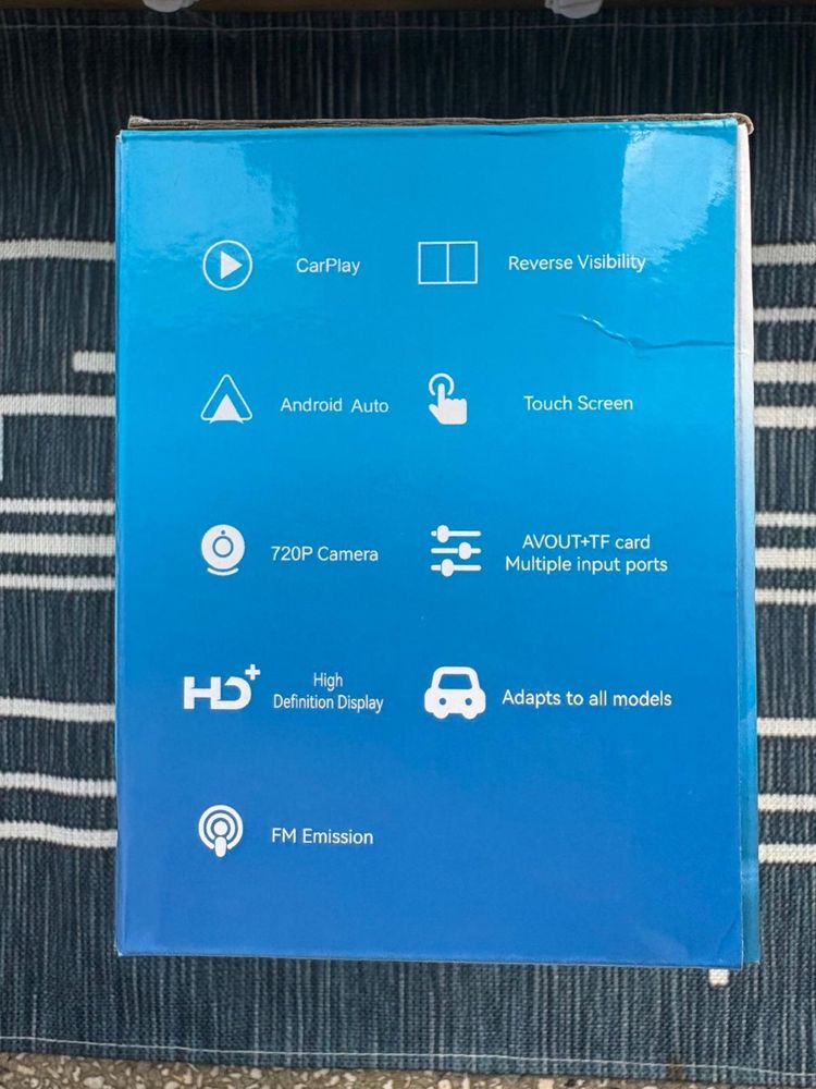 Car Multimedia Player – CarPlay / Android Auto / Kamera cofania