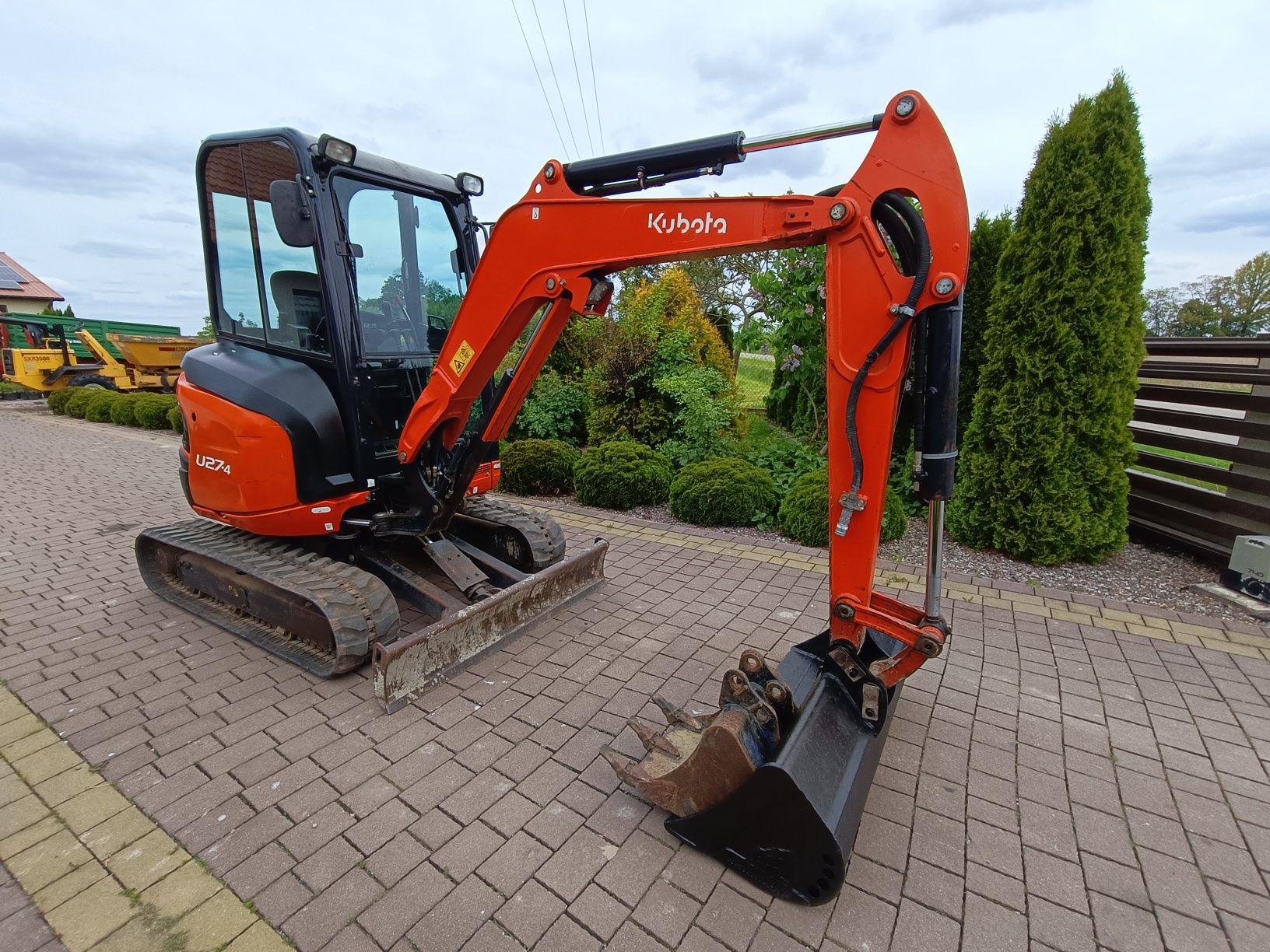 Kubota u27-4 BRUTTO minikoparka mini koparka Yanmar jcb takeuchi kx027