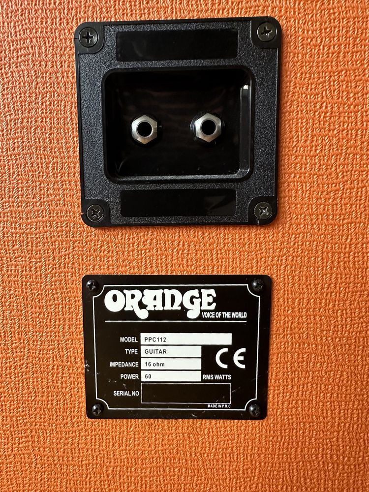 Coluna Orange PPC112 Closed Back 60W