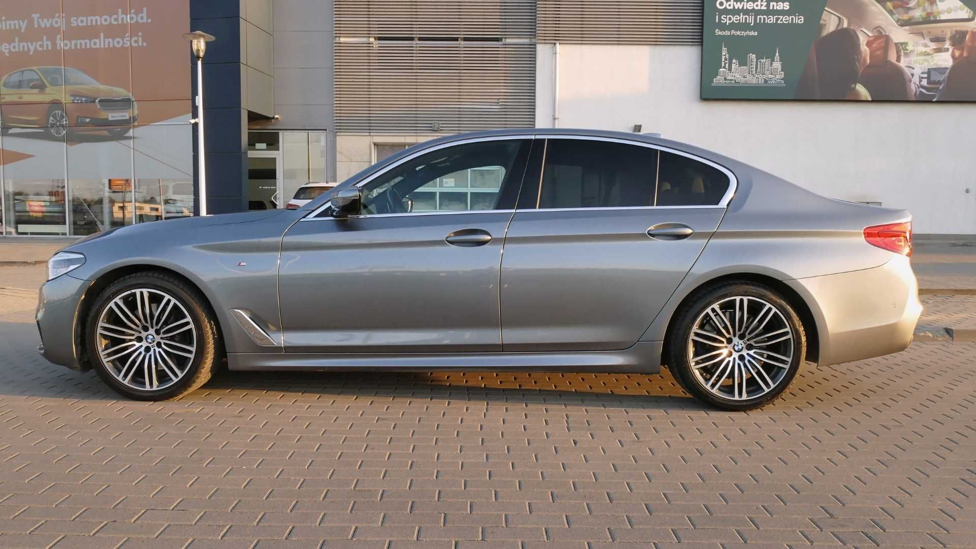 BMW 530 i Xdrive M Pakiet, 1-wszy Właśc., B. Zadbany, Folia PPF