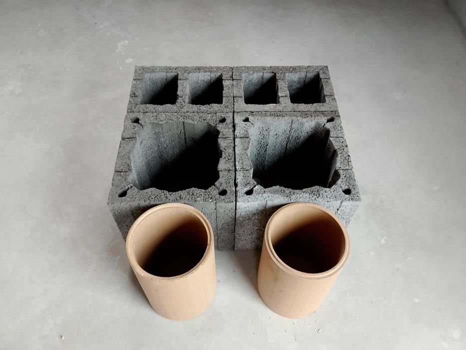 Pustaki brata kominowe wentylacyjne i wkłady ceramiczne