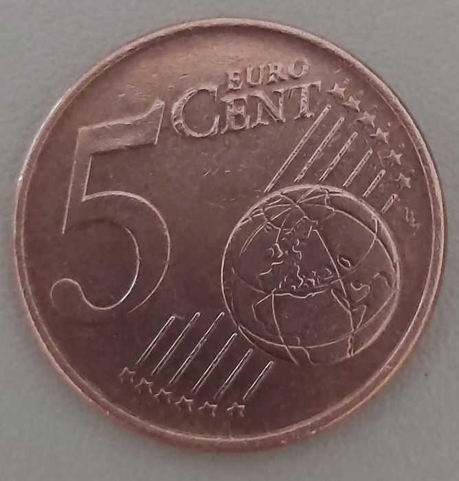 5 Cêntimos de 2002  da Grécia
