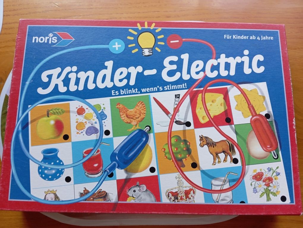 Zabawka gra edukacyjna Kinder-Electric