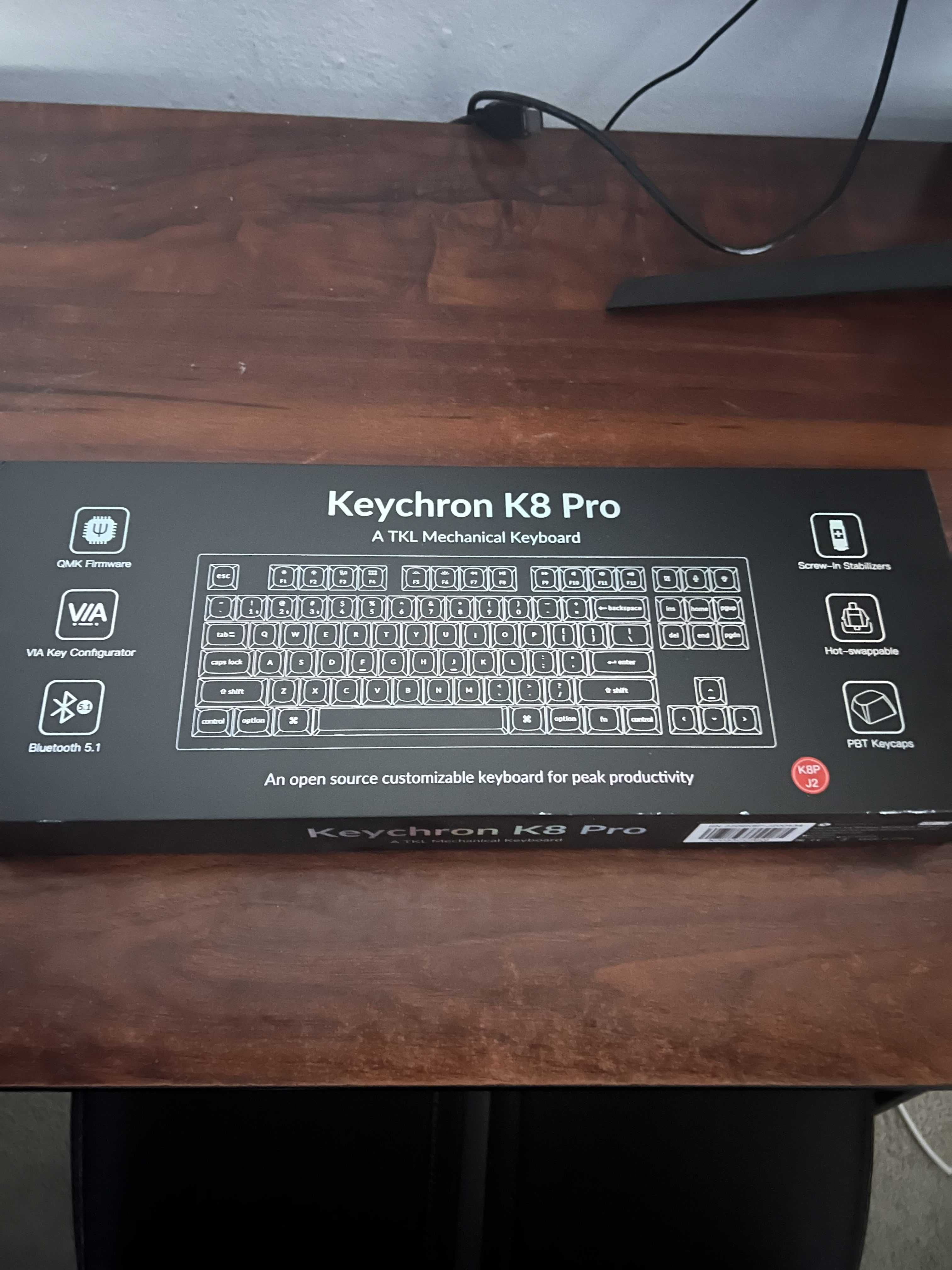 Teclado keychron k8 pro