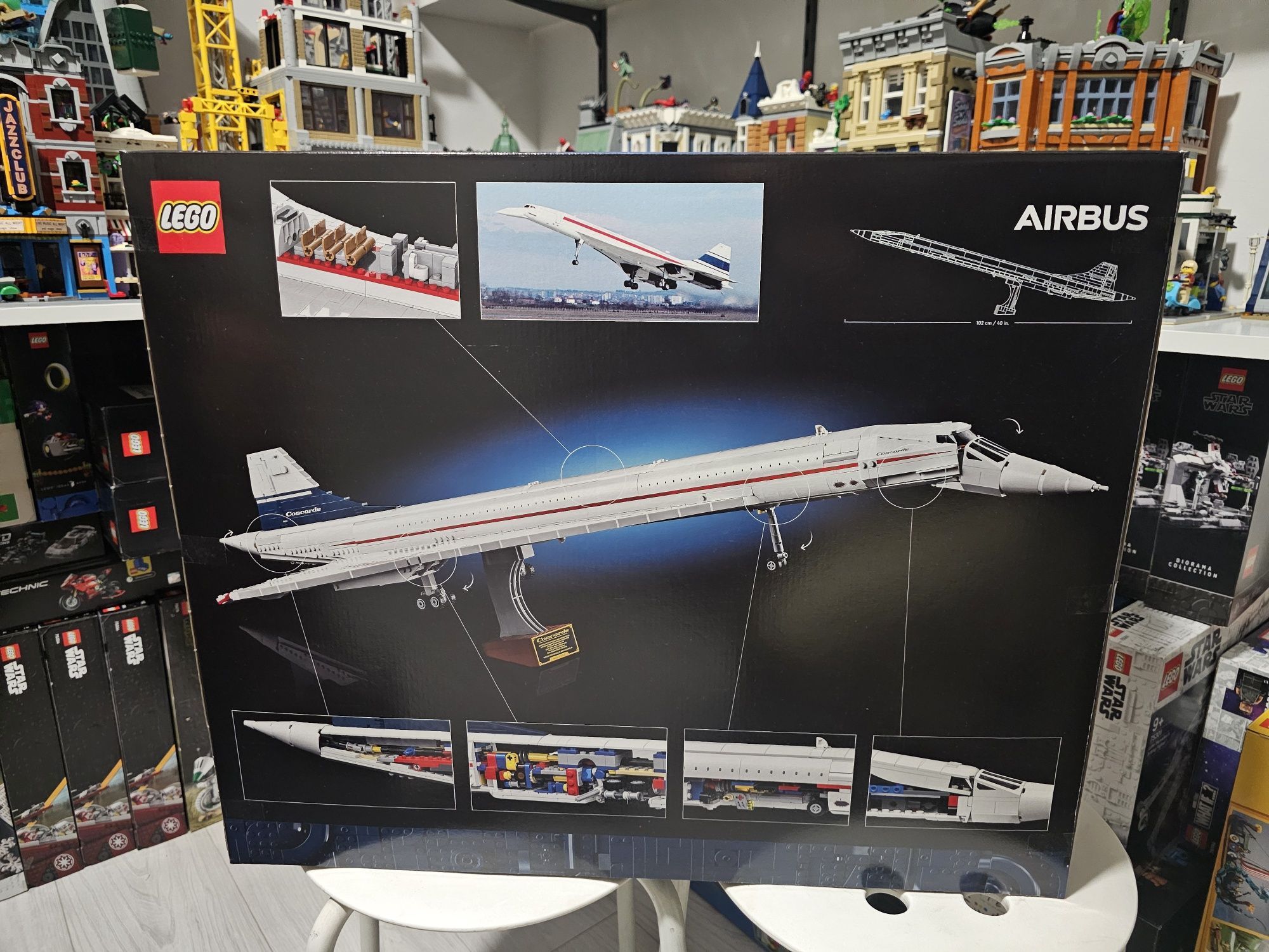Klocki Lego Icons 10318 Airbus Concorde