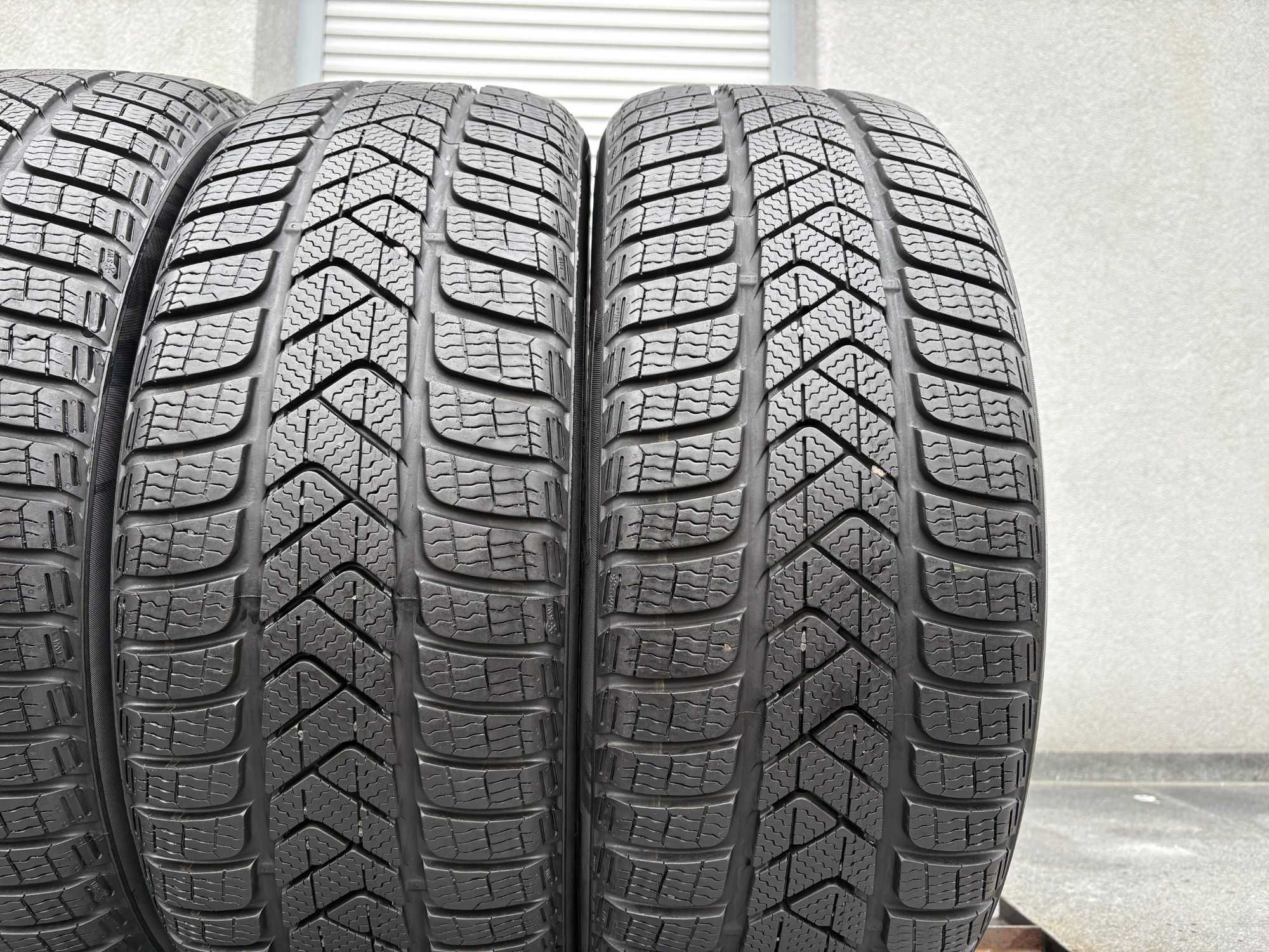 4szt zimowe 215/55R17 Pirelli 7,4mm 2020r świetny stan! LZL14 gwarancj