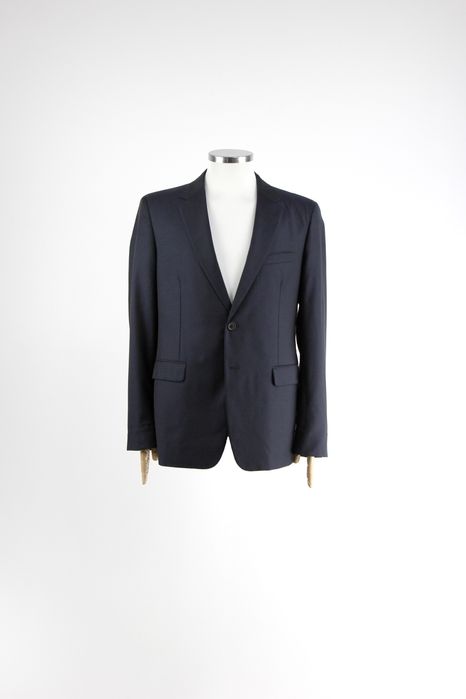 PRADA чоловічий синій вовняний піджак. Оригінал. (54R)