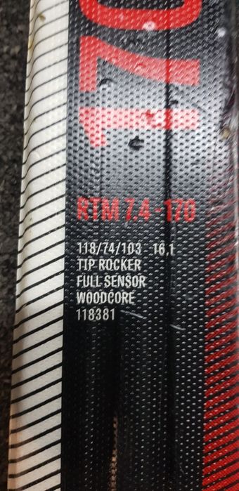 Narty VOLKL RTM 7.4 170cm +Marker FDT 10/VIP