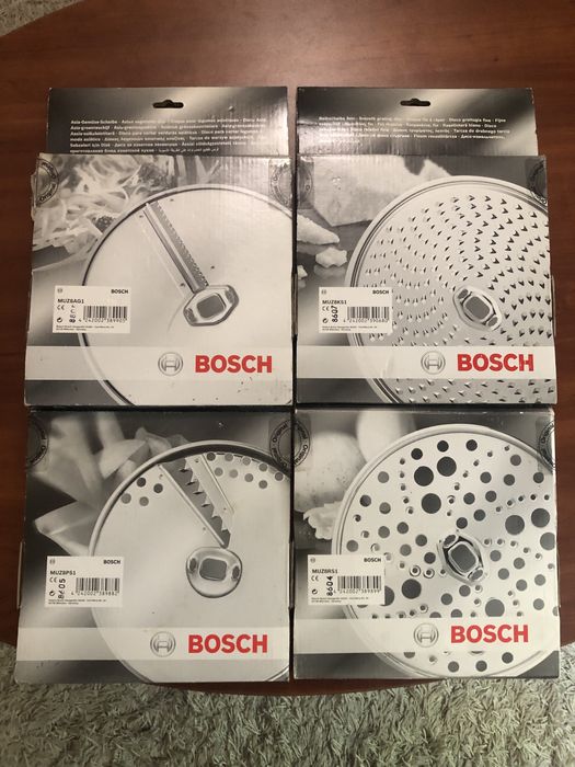 Насадки на комбайн Bosch терки, овощерезки