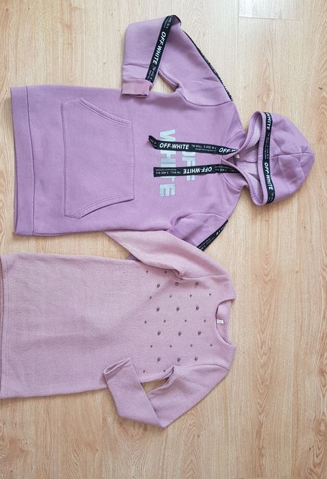 Набор 2в1: теплая кофта кофточка тепла туніка туника худи худi платье