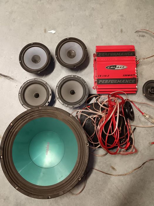 Car Audio Głośniki wzmacniacz
