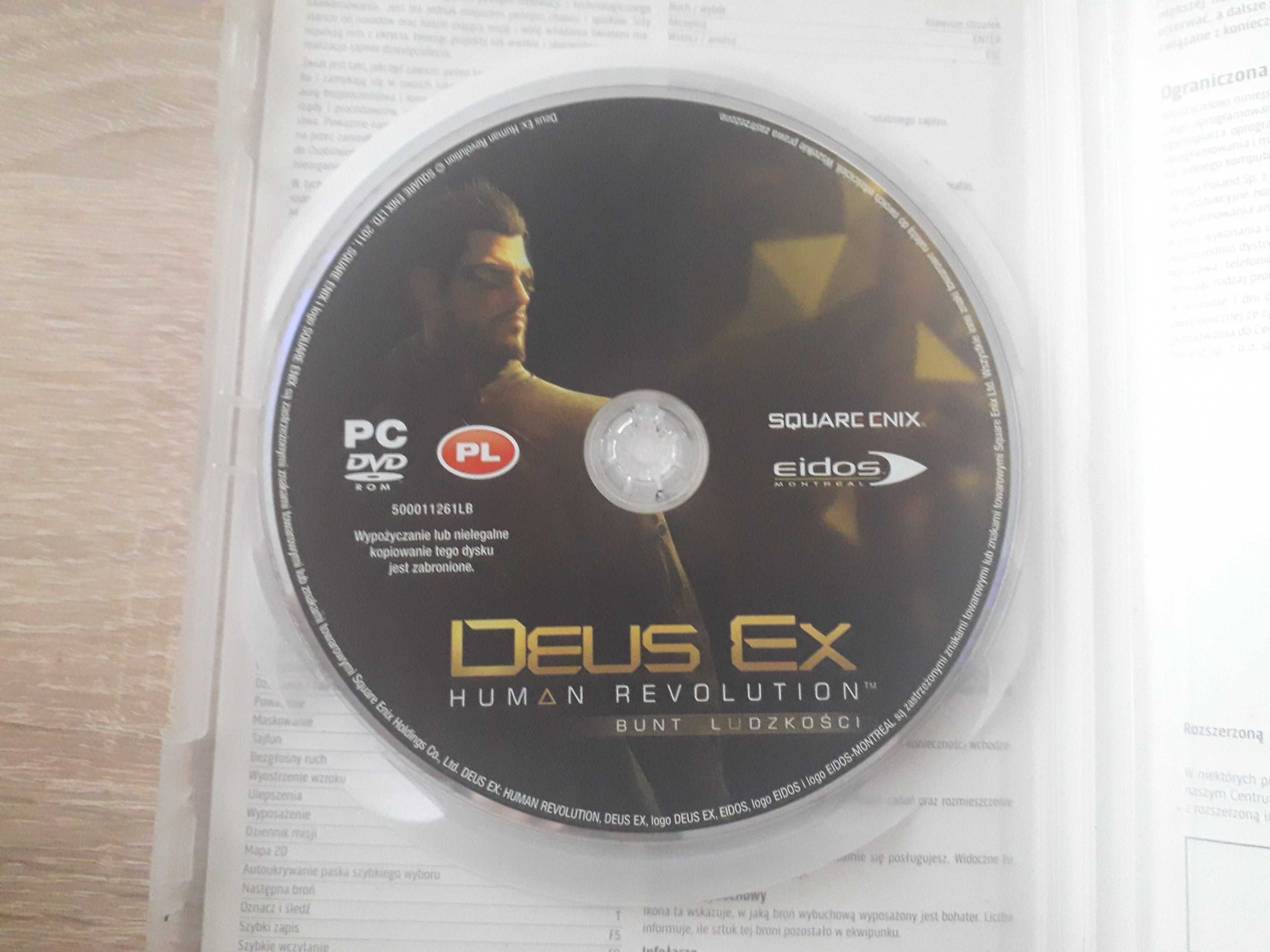 Gra PC Deus Ex, bunt ludzkości 18+, z kluczem