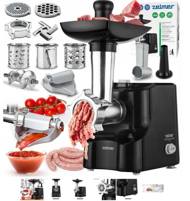Maszynka do mielenia mięsa Zelmer ZMM1530B czarny 1500 W