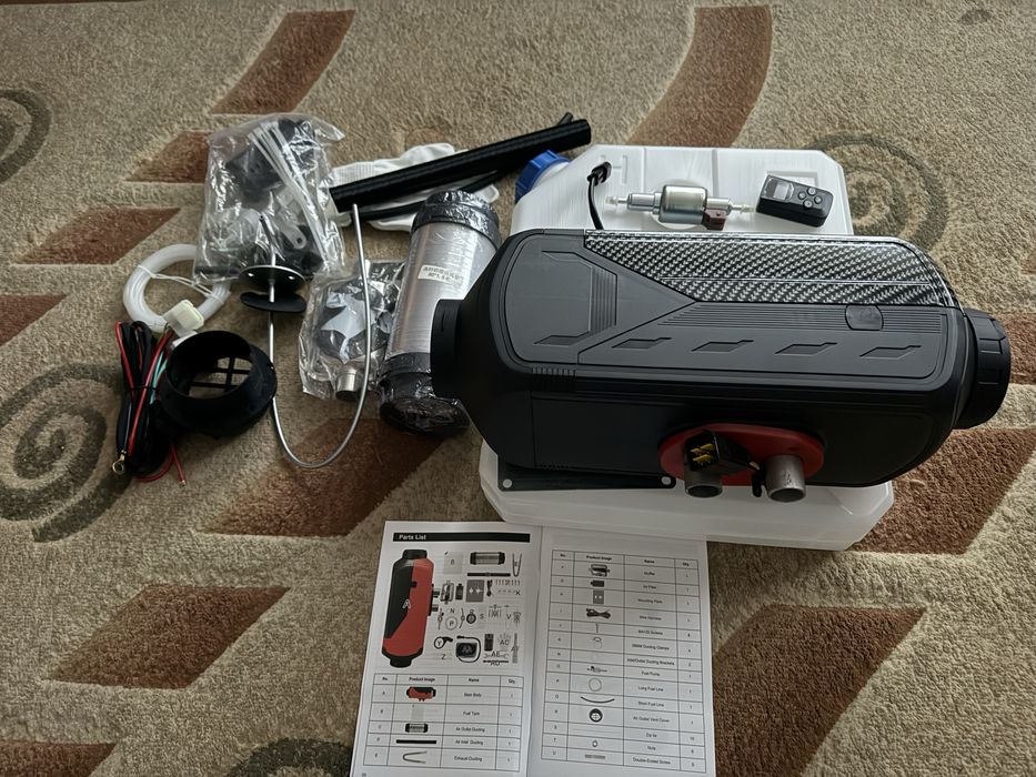 Webasto farelka ogrzewanie postojowe Diesel 8kW nagrzewnica