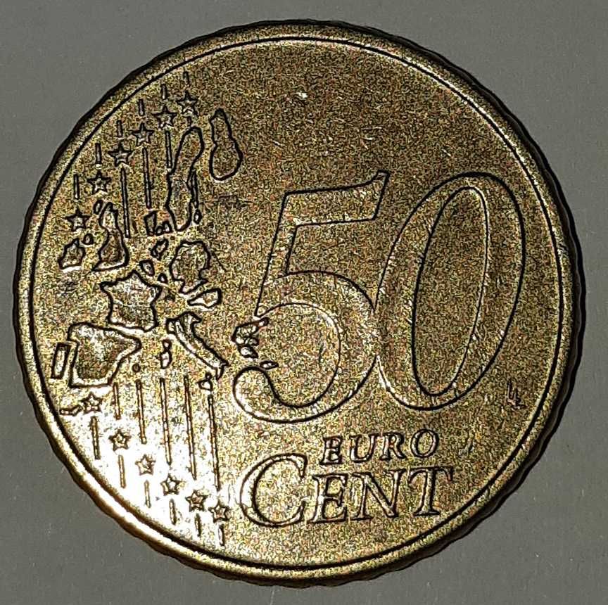 50 euro cent 2002 Austria moneta kolekcjonerska