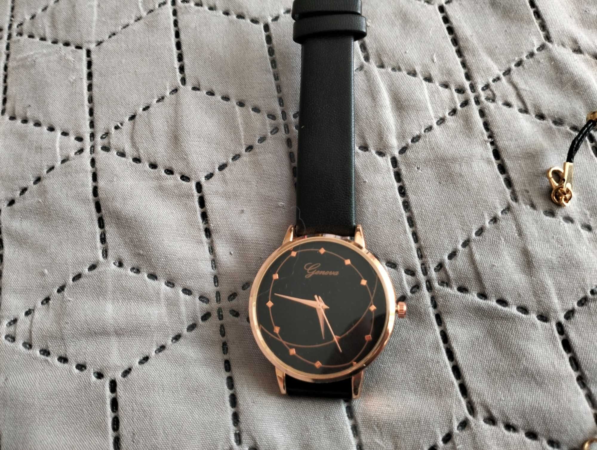 Elegancki zegarek damski+biżuteria.