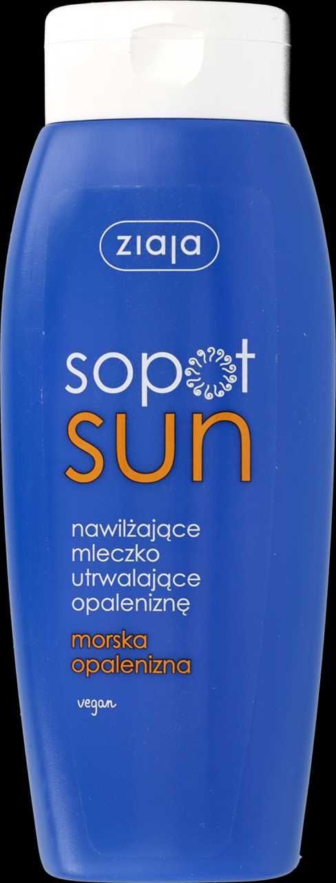 2 x ZIAJA SOPOT SUN Nawilżające Mleczko Utrwalające Opaleniznę 200ml